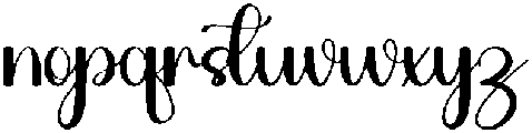 Child Regular otf (400) Font LOWERCASE