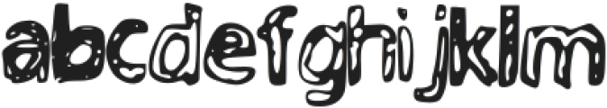 Child Writing Regular otf (400) Font LOWERCASE