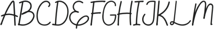 Childango otf (400) Font UPPERCASE