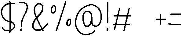Childhood memories Regular otf (400) Font OTHER CHARS