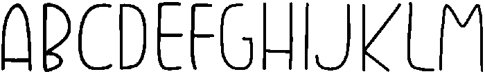Childhood memories Regular otf (400) Font UPPERCASE
