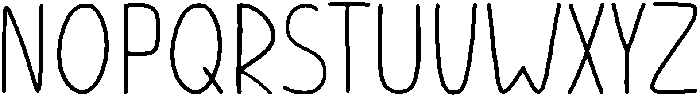 Childhood memories Regular otf (400) Font UPPERCASE