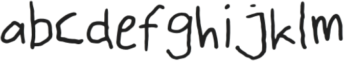 Childish Harmony Regular otf (400) Font LOWERCASE