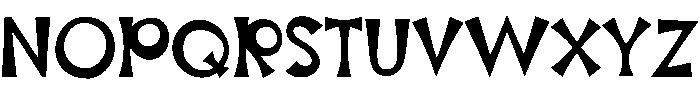 Childish Regular otf (400) Font UPPERCASE