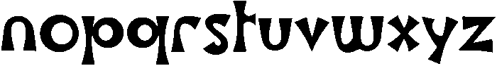 Childish Regular otf (400) Font LOWERCASE