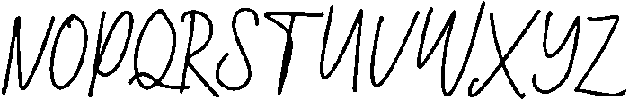 Childish-Regular otf (400) Font UPPERCASE