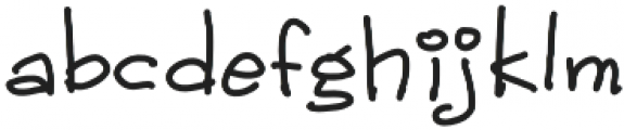 Children  Handwritten otf (400) Font LOWERCASE