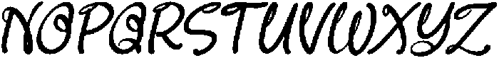 Chiler Spark Italic otf (400) Font UPPERCASE