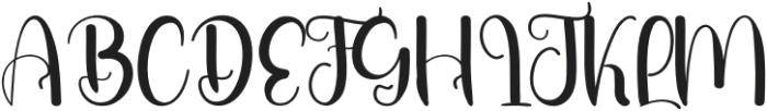 Chilhood Regular otf (400) Font UPPERCASE