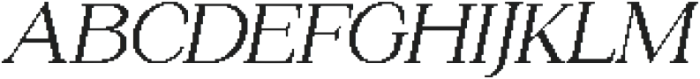 ChiliaPixel-Regular otf (400) Font UPPERCASE