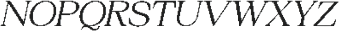 ChiliaPixel-Regular otf (400) Font UPPERCASE