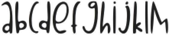 Chilkid otf (400) Font LOWERCASE