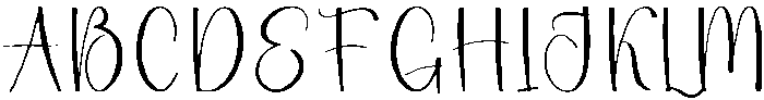 Chill Birthday Regular otf (400) Font UPPERCASE