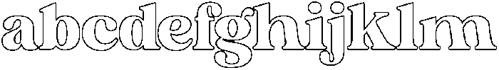 Chill Club Outlined otf (400) FONT