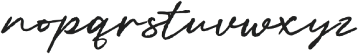 Chillends Script otf (400) Font LOWERCASE