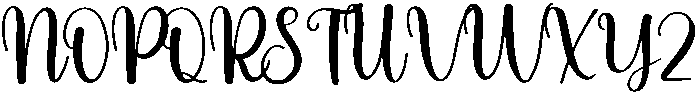 Chilli Regular otf (400) Font UPPERCASE