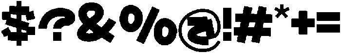 Chillkoft Bold otf (700) Font OTHER CHARS