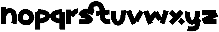 Chillkoft Bold otf (700) Font LOWERCASE