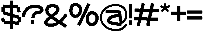 Chillkoft Medium otf (500) Font OTHER CHARS