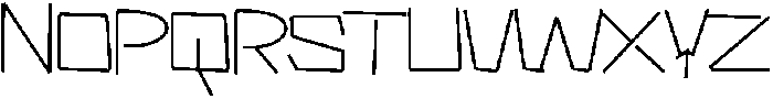 Chillkoft Thin otf (100) Font UPPERCASE