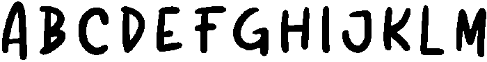 Chillok otf (400) Font UPPERCASE