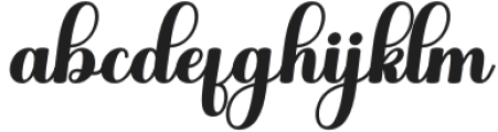 Chillon Philadelphia Italic Regular otf (400) Font LOWERCASE