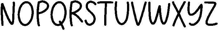 Chilly Regular otf (400) Font UPPERCASE