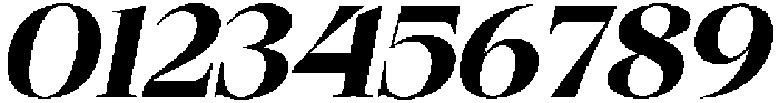 Chilton Extra Bold Italic otf (700) Font OTHER CHARS