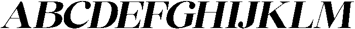 Chilton Extra Bold Italic otf (700) Font