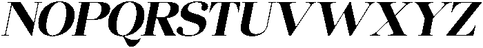 Chilton Extra Bold Italic otf (700) Font UPPERCASE