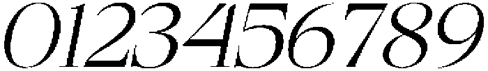Chilton Extra Light Italic otf (200) Font OTHER CHARS