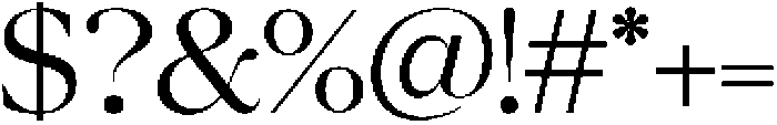 Chilton Light otf (300) Font OTHER CHARS