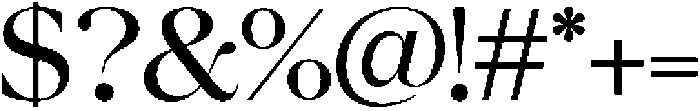 Chilton Regular otf (400) Font OTHER CHARS