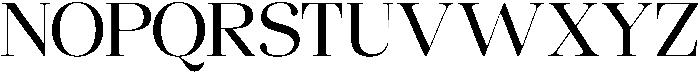 Chilton Regular otf (400) Font UPPERCASE
