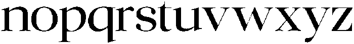 Chilton Regular otf (400) Font LOWERCASE