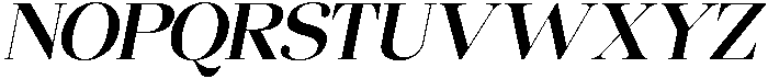 Chilton Semi Bold Italic otf (600) Font UPPERCASE