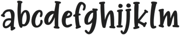 Chimney Regular otf (400) Font LOWERCASE