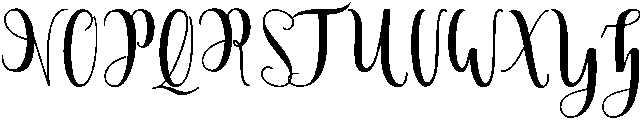 Chinchilla otf (400) Font UPPERCASE