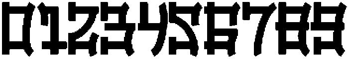 Chinese Empire otf (400) Font OTHER CHARS