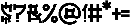 Chinese Empire otf (400) Font OTHER CHARS