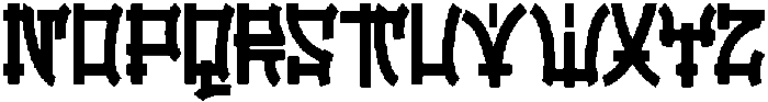 Chinese Empire otf (400) Font LOWERCASE