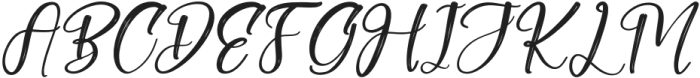 Chinstrap Stucky Italic otf (400) Font UPPERCASE