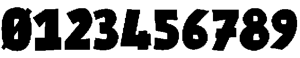 ChipShopBold otf (700) Font OTHER CHARS