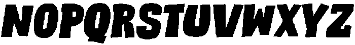 ChipShopBoldItalic otf (700) Font UPPERCASE