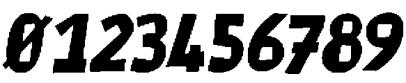 ChipShopItalic otf (400) Font OTHER CHARS