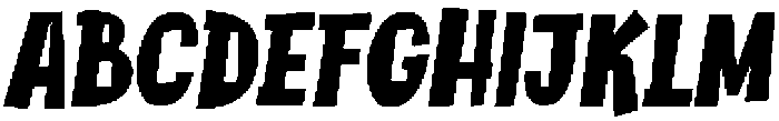 ChipShopItalic otf (400) Font UPPERCASE