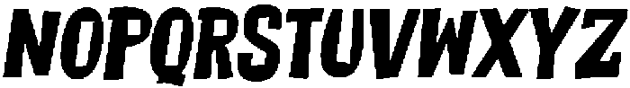 ChipShopItalic otf (400) Font UPPERCASE