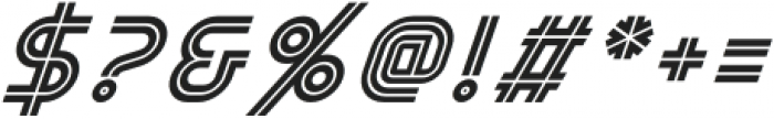 Chipen-Italic otf (400) Font OTHER CHARS