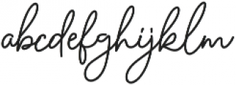 Chipoky Regular otf (400) Font LOWERCASE