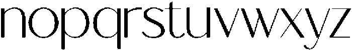 Chiqueta Light otf (300) Font LOWERCASE